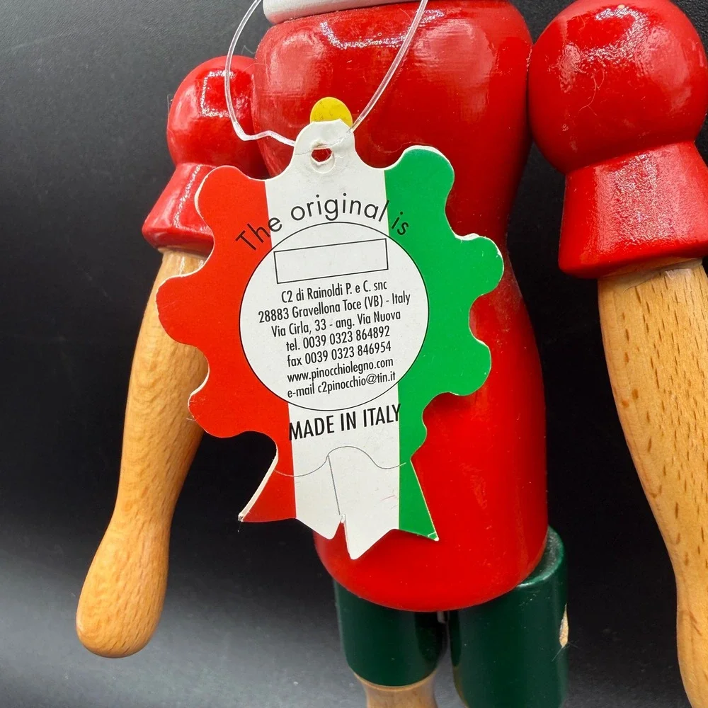 Vintage C2 Rainoldi Pinocchio Wooden 12